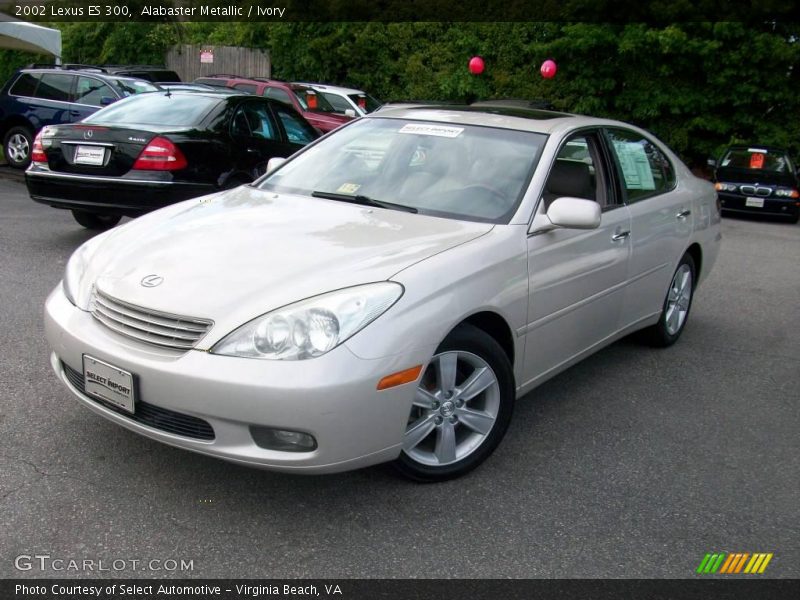 Alabaster Metallic / Ivory 2002 Lexus ES 300