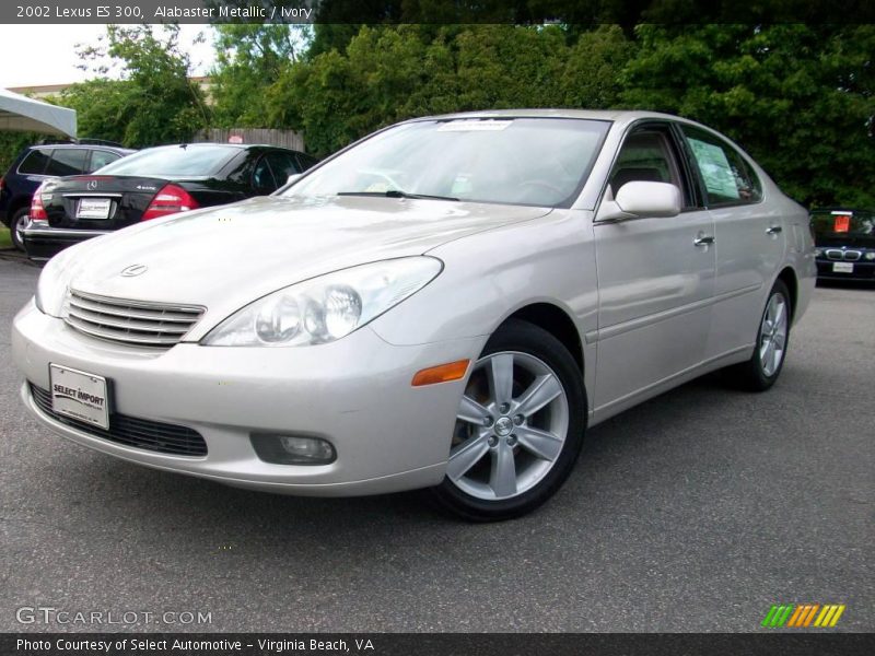 Alabaster Metallic / Ivory 2002 Lexus ES 300