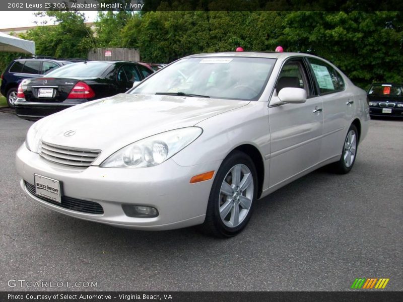 Alabaster Metallic / Ivory 2002 Lexus ES 300
