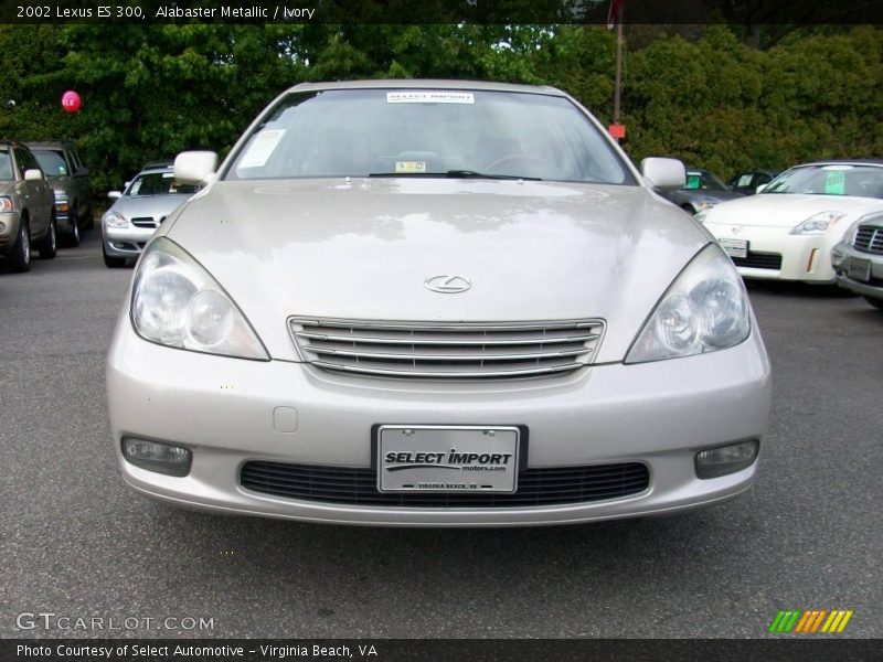 Alabaster Metallic / Ivory 2002 Lexus ES 300