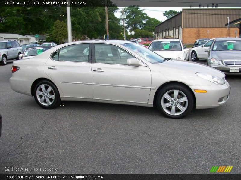 Alabaster Metallic / Ivory 2002 Lexus ES 300