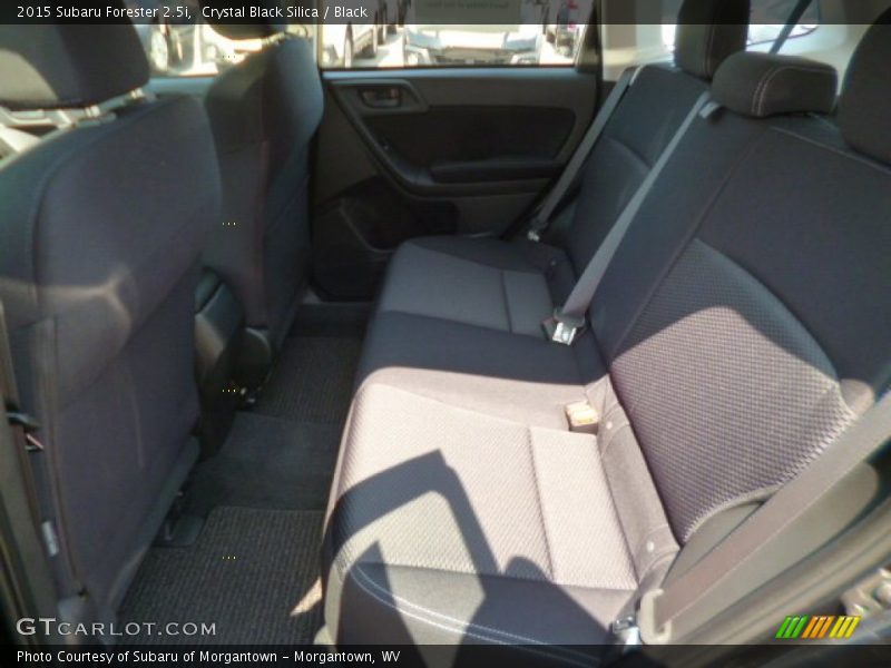Crystal Black Silica / Black 2015 Subaru Forester 2.5i