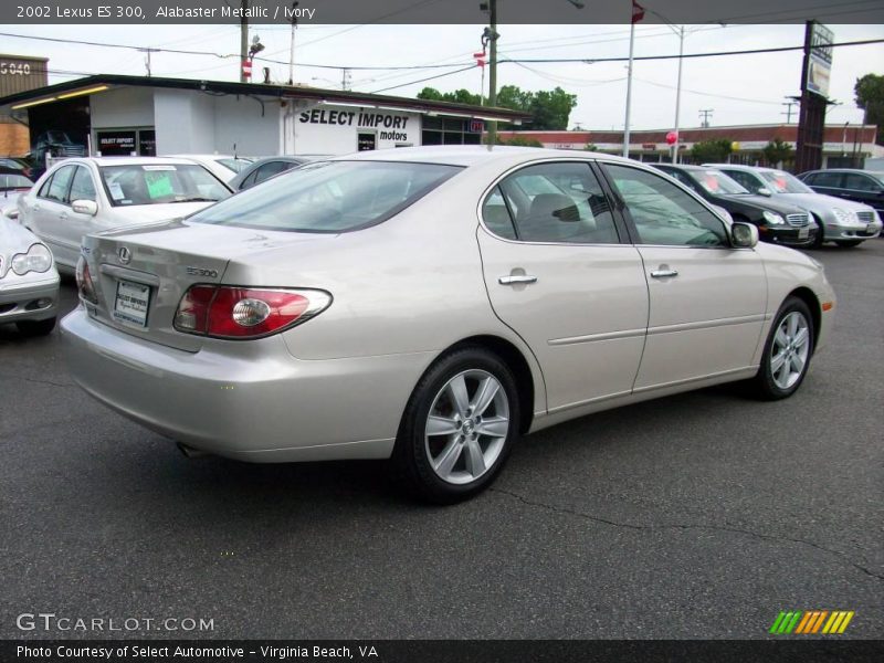 Alabaster Metallic / Ivory 2002 Lexus ES 300