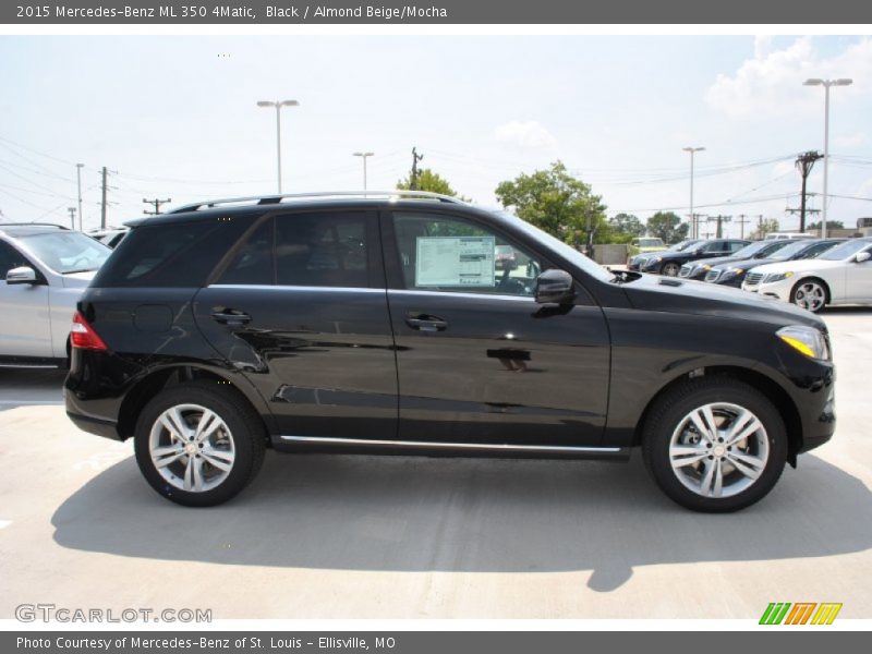 Black / Almond Beige/Mocha 2015 Mercedes-Benz ML 350 4Matic