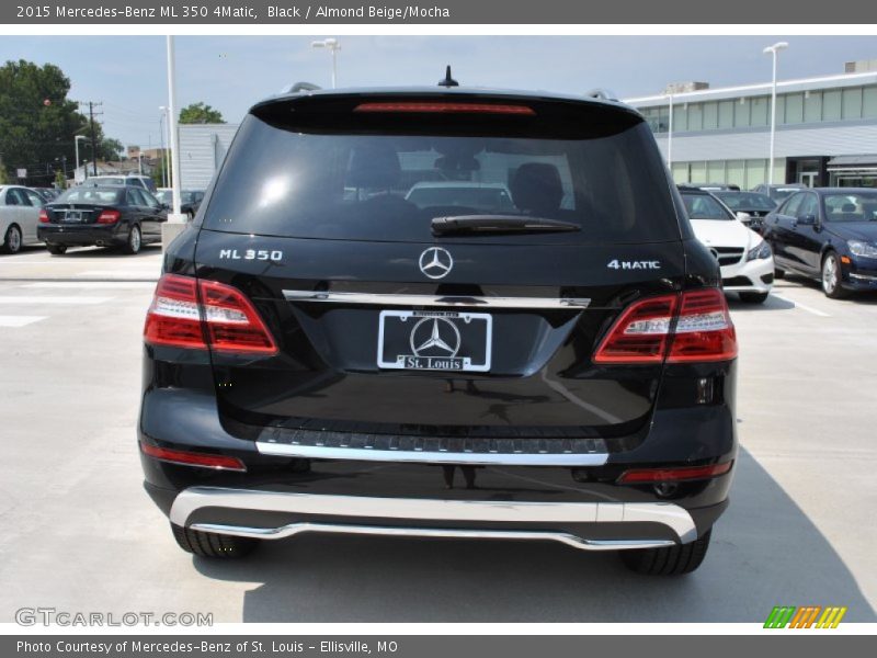 Black / Almond Beige/Mocha 2015 Mercedes-Benz ML 350 4Matic