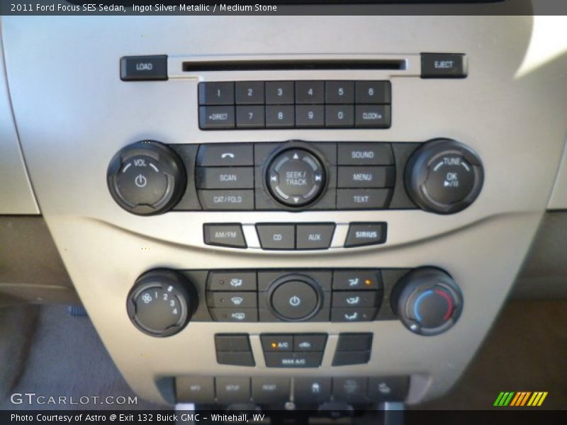 Ingot Silver Metallic / Medium Stone 2011 Ford Focus SES Sedan