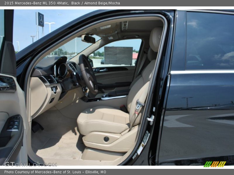 Black / Almond Beige/Mocha 2015 Mercedes-Benz ML 350 4Matic