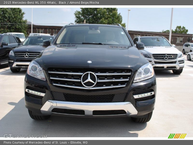 Black / Almond Beige/Mocha 2015 Mercedes-Benz ML 350 4Matic
