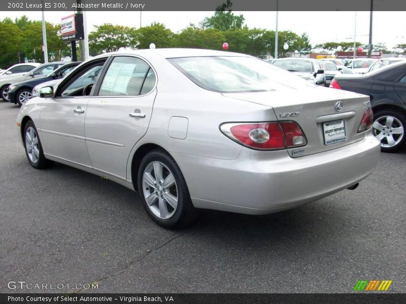 Alabaster Metallic / Ivory 2002 Lexus ES 300