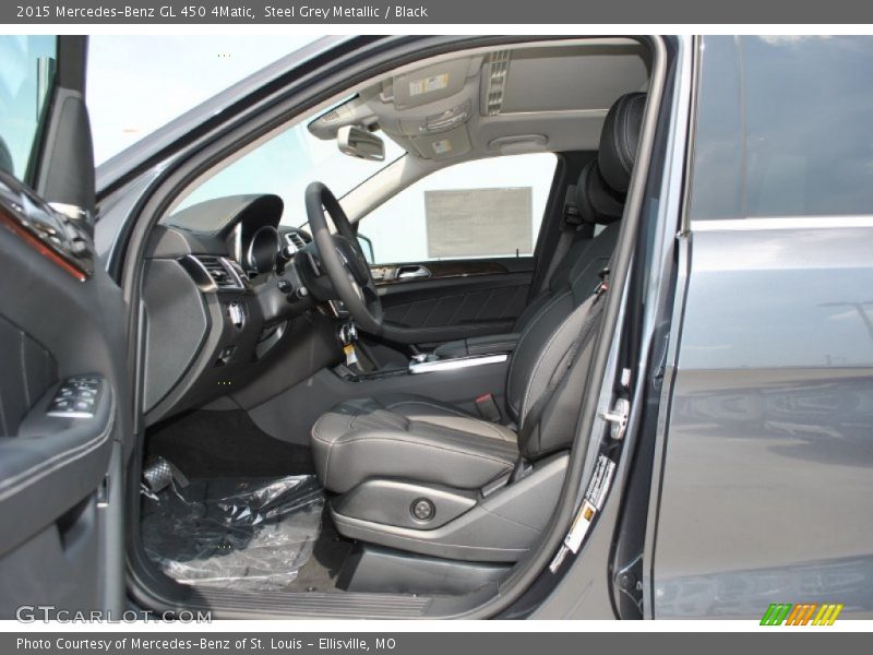Steel Grey Metallic / Black 2015 Mercedes-Benz GL 450 4Matic
