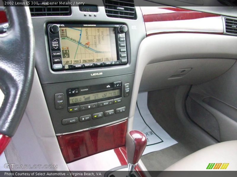Alabaster Metallic / Ivory 2002 Lexus ES 300