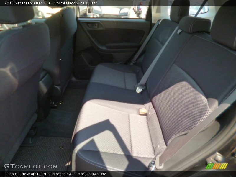 Crystal Black Silica / Black 2015 Subaru Forester 2.5i