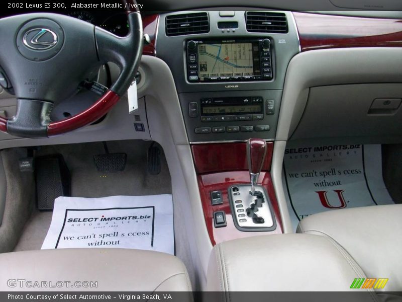 Alabaster Metallic / Ivory 2002 Lexus ES 300