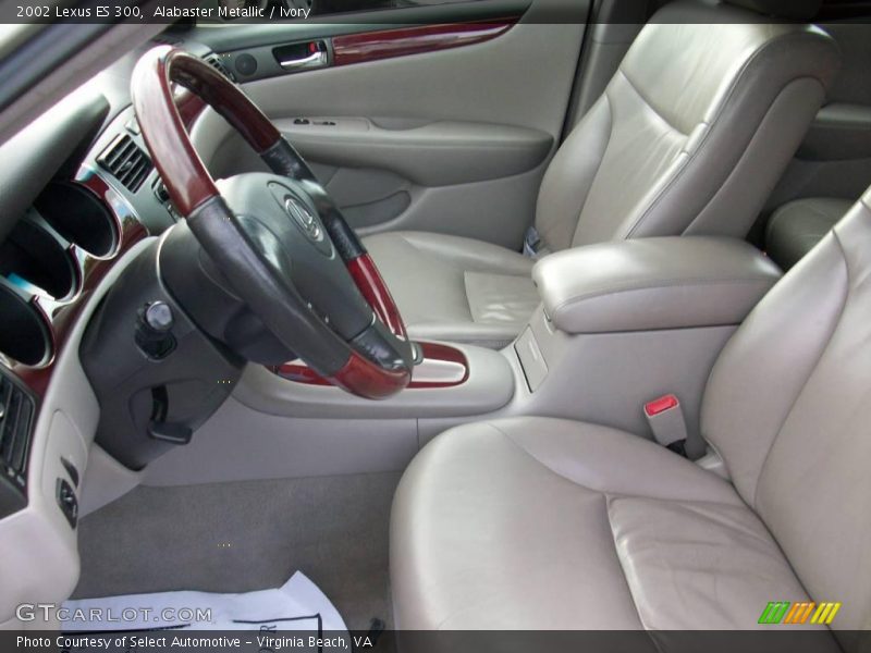 Alabaster Metallic / Ivory 2002 Lexus ES 300