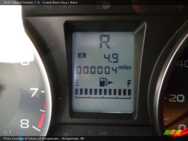 Crystal Black Silica / Black 2015 Subaru Forester 2.5i