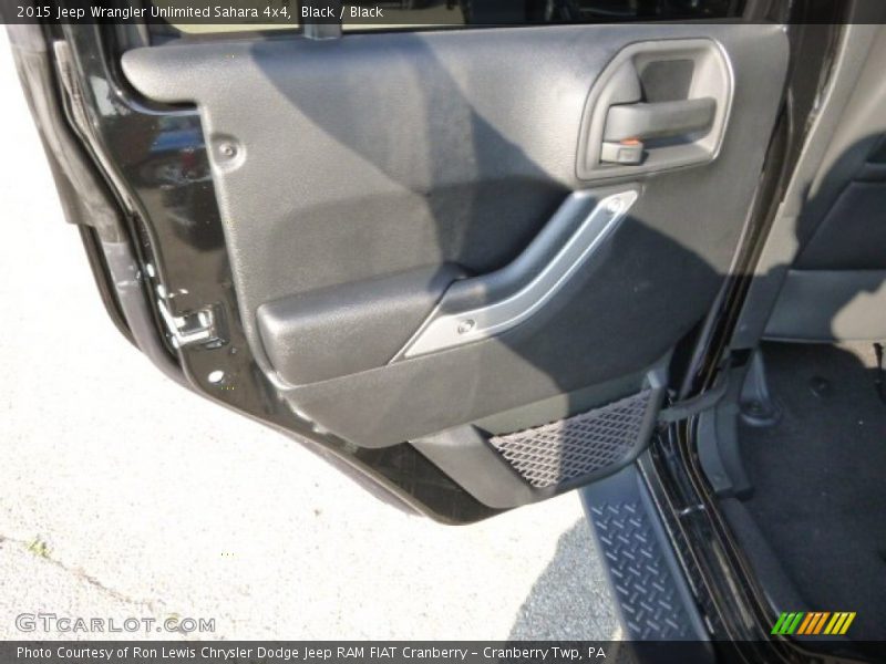 Black / Black 2015 Jeep Wrangler Unlimited Sahara 4x4