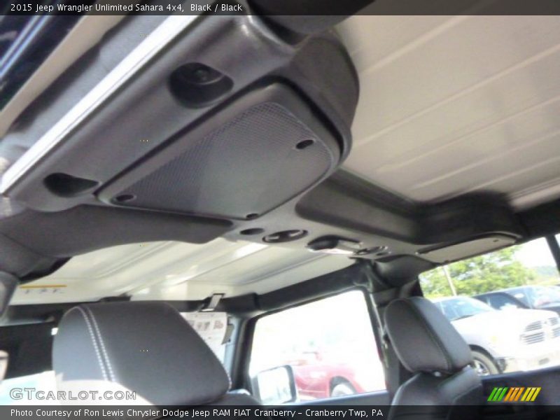 Black / Black 2015 Jeep Wrangler Unlimited Sahara 4x4