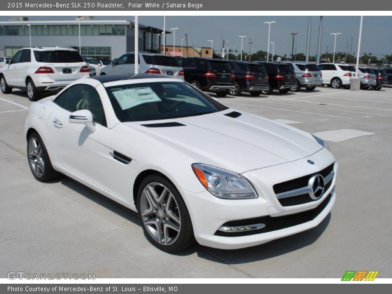 Front 3/4 View of 2015 SLK 250 Roadster