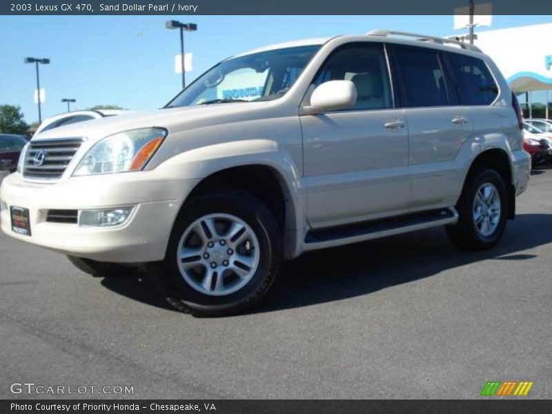 Sand Dollar Pearl / Ivory 2003 Lexus GX 470