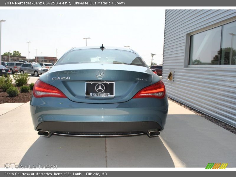 Universe Blue Metallic / Brown 2014 Mercedes-Benz CLA 250 4Matic