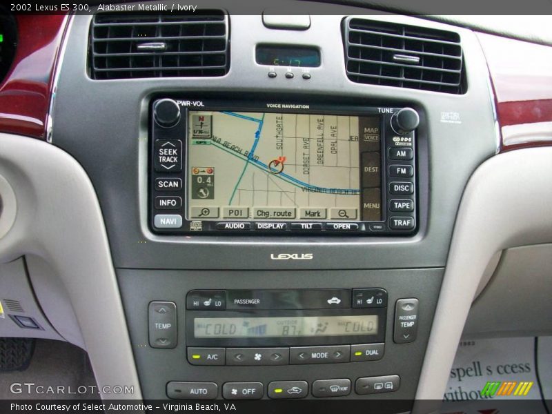 Alabaster Metallic / Ivory 2002 Lexus ES 300