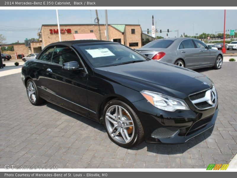 Black / Black 2014 Mercedes-Benz E 350 Cabriolet