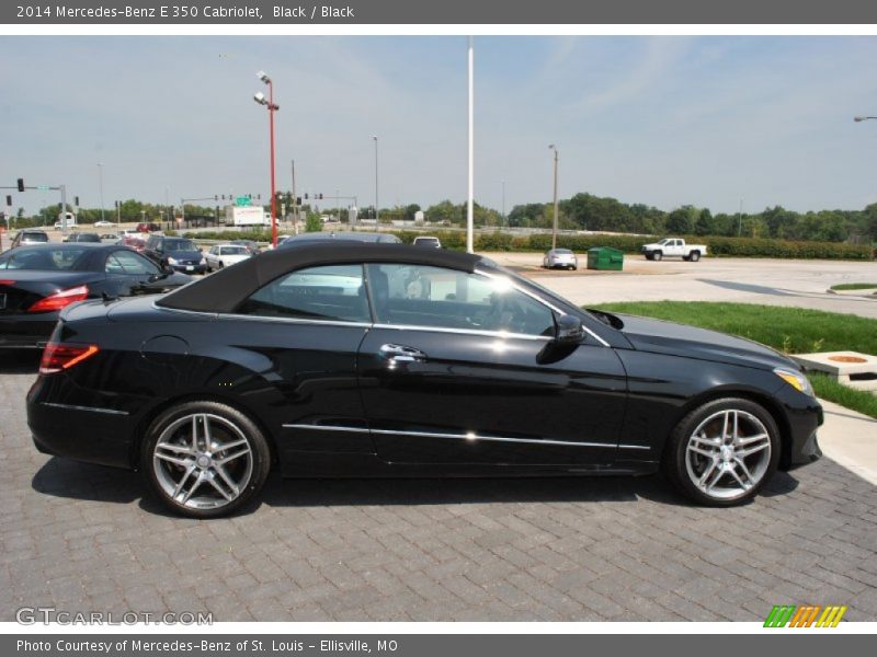 Black / Black 2014 Mercedes-Benz E 350 Cabriolet