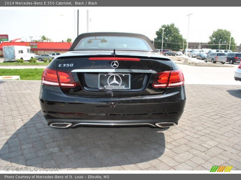 Black / Black 2014 Mercedes-Benz E 350 Cabriolet