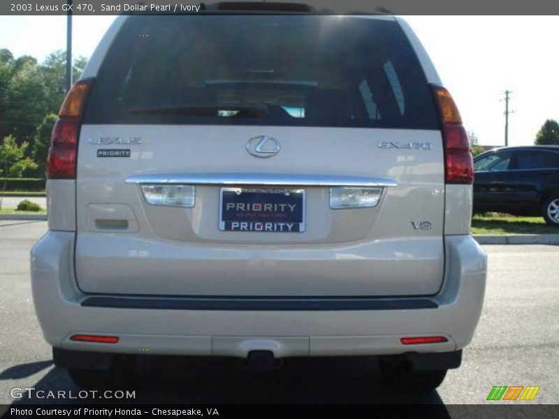 Sand Dollar Pearl / Ivory 2003 Lexus GX 470