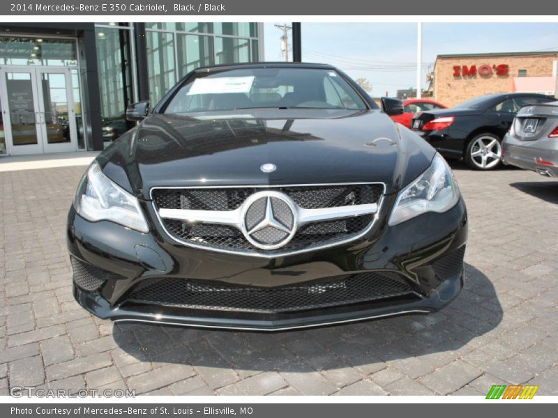 Black / Black 2014 Mercedes-Benz E 350 Cabriolet