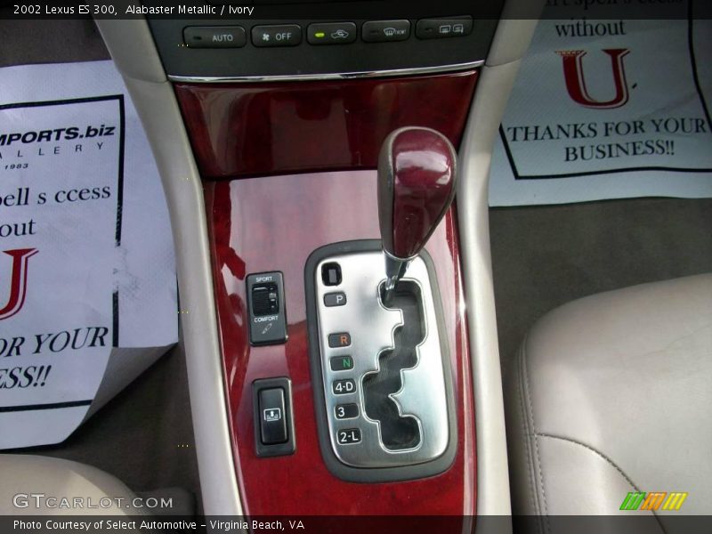 Alabaster Metallic / Ivory 2002 Lexus ES 300