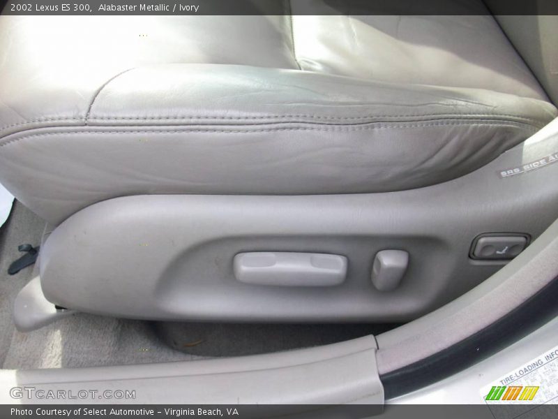 Alabaster Metallic / Ivory 2002 Lexus ES 300