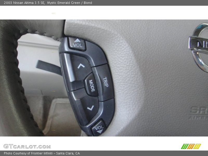 Mystic Emerald Green / Blond 2003 Nissan Altima 3.5 SE