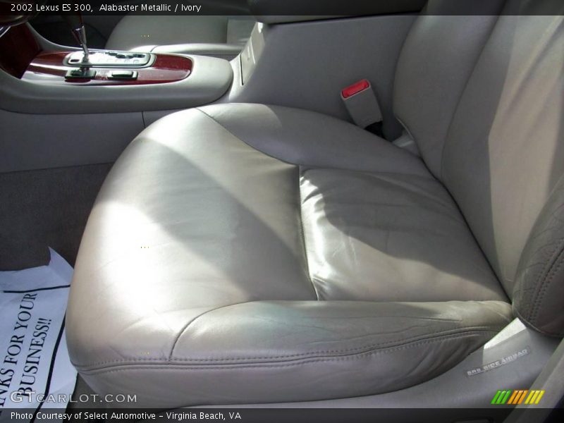Alabaster Metallic / Ivory 2002 Lexus ES 300