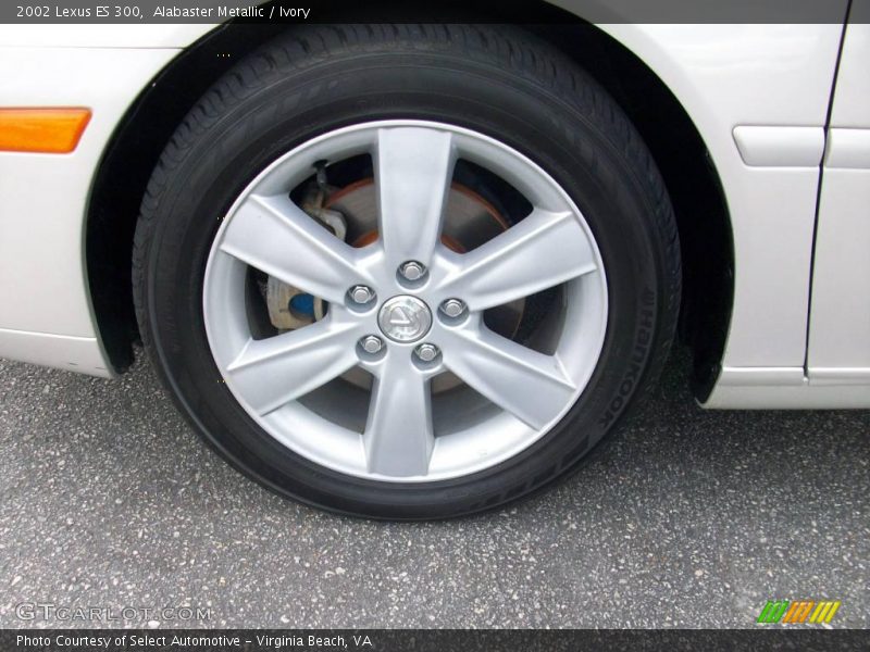 Alabaster Metallic / Ivory 2002 Lexus ES 300