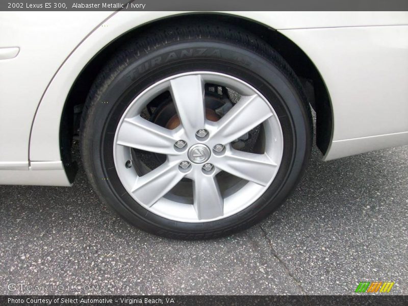Alabaster Metallic / Ivory 2002 Lexus ES 300