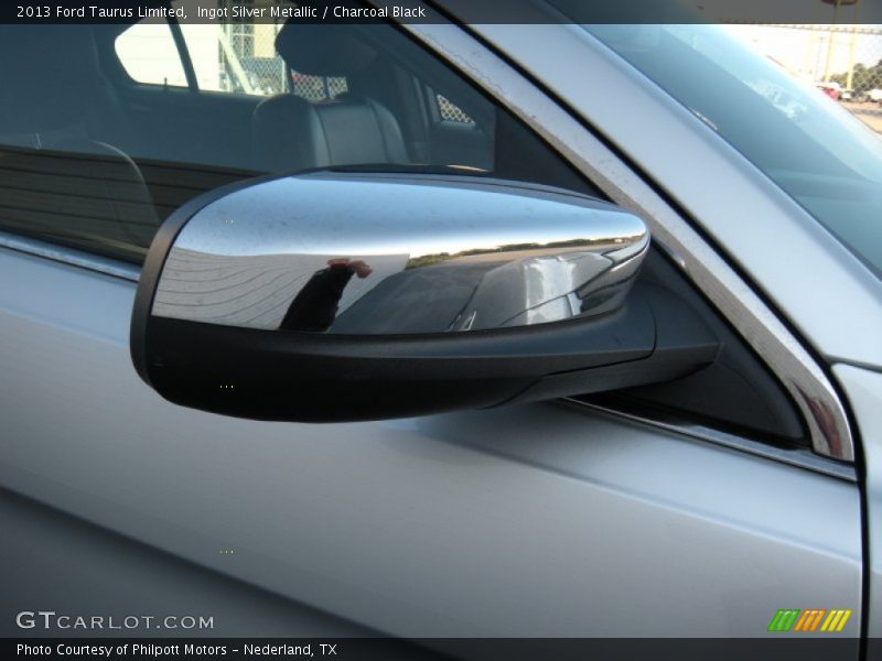 Ingot Silver Metallic / Charcoal Black 2013 Ford Taurus Limited