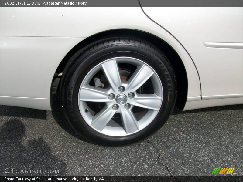 Alabaster Metallic / Ivory 2002 Lexus ES 300