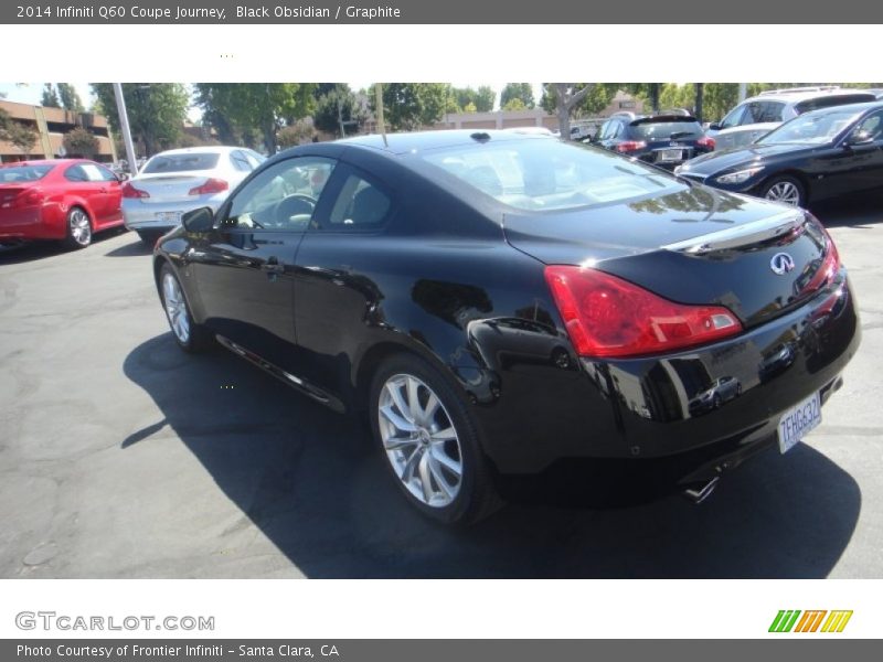 Black Obsidian / Graphite 2014 Infiniti Q60 Coupe Journey