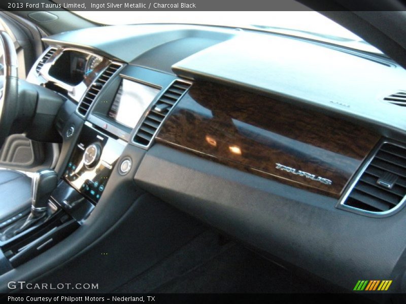 Ingot Silver Metallic / Charcoal Black 2013 Ford Taurus Limited