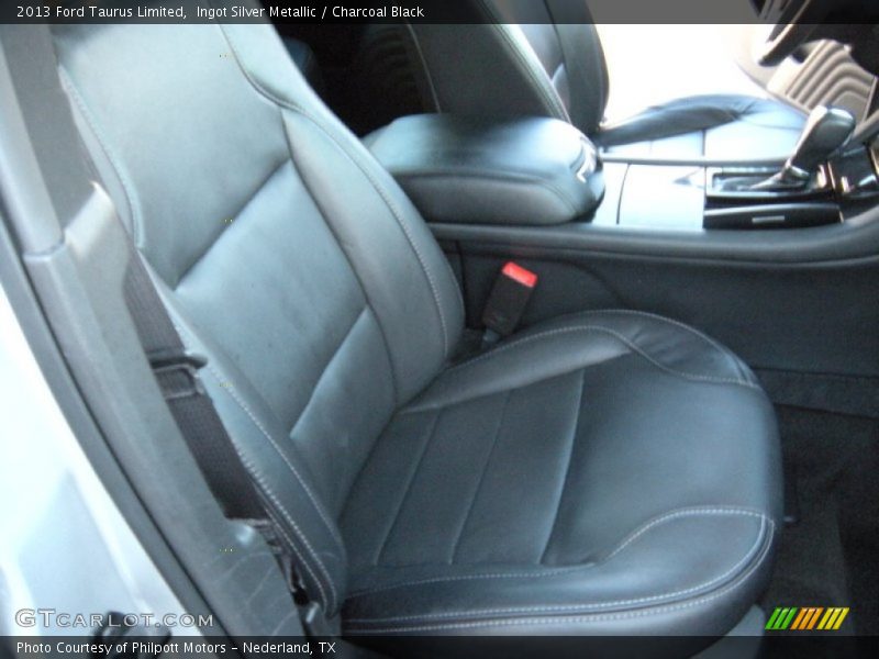 Ingot Silver Metallic / Charcoal Black 2013 Ford Taurus Limited