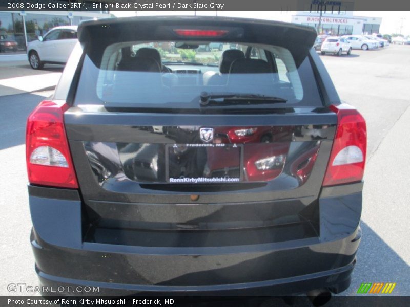 Brilliant Black Crystal Pearl / Dark Slate Gray 2008 Dodge Caliber SRT4