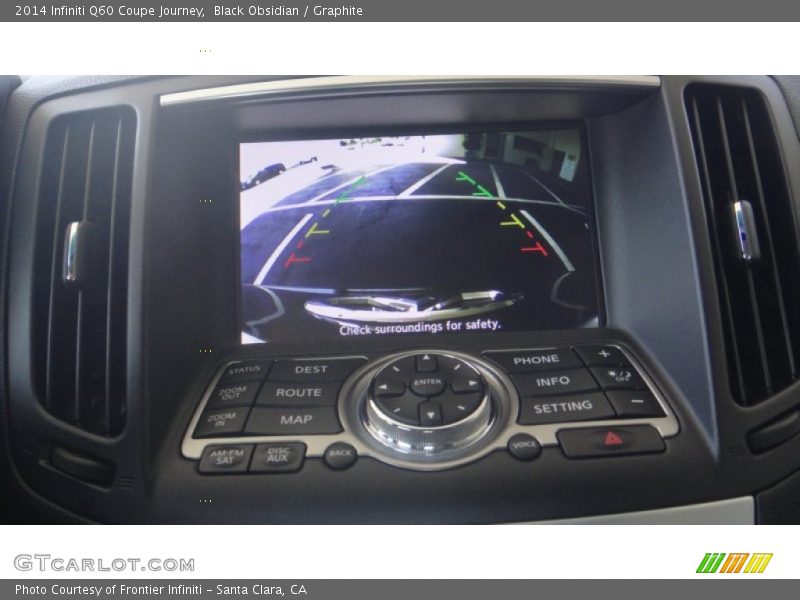 Black Obsidian / Graphite 2014 Infiniti Q60 Coupe Journey