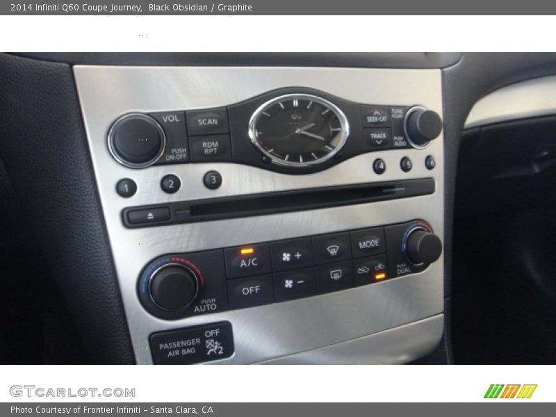 Black Obsidian / Graphite 2014 Infiniti Q60 Coupe Journey