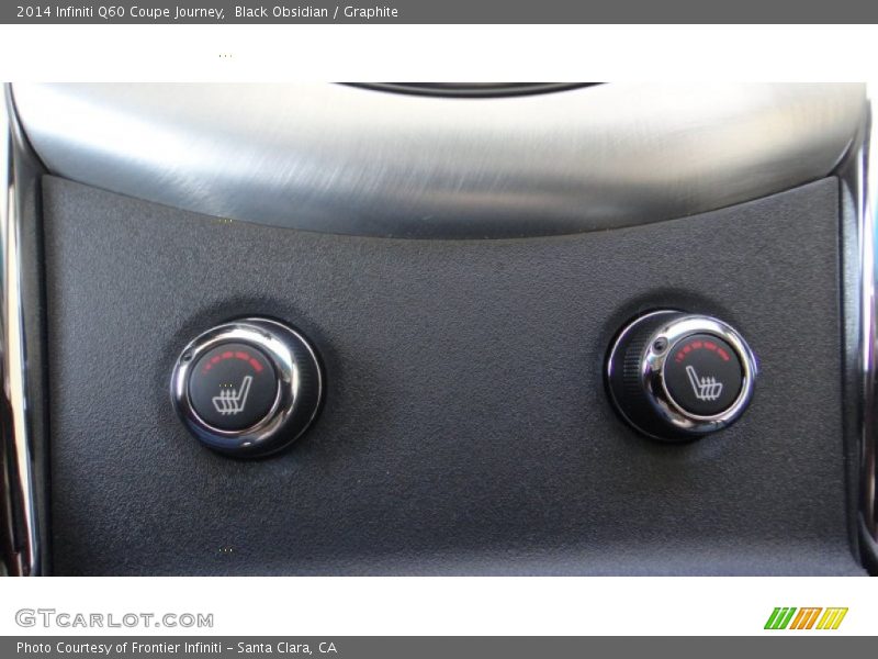 Black Obsidian / Graphite 2014 Infiniti Q60 Coupe Journey