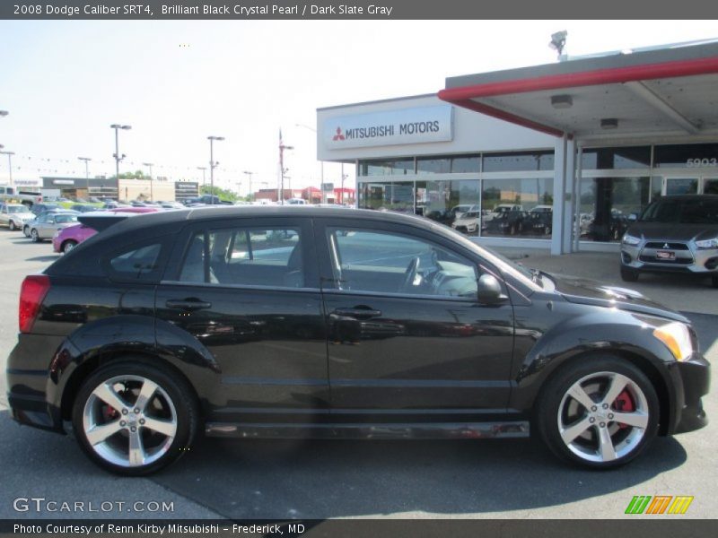 Brilliant Black Crystal Pearl / Dark Slate Gray 2008 Dodge Caliber SRT4