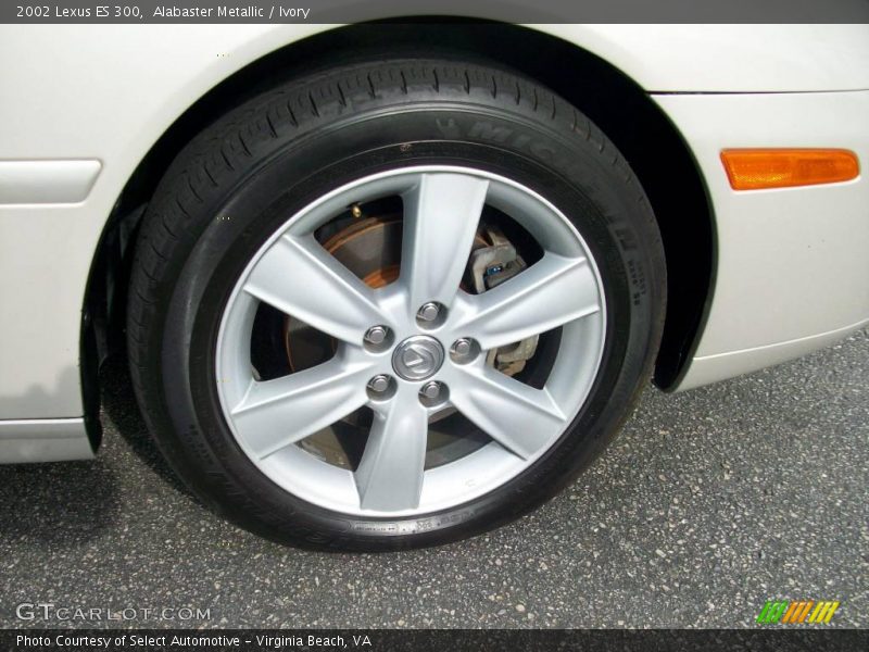 Alabaster Metallic / Ivory 2002 Lexus ES 300
