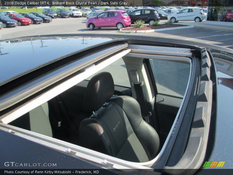 Brilliant Black Crystal Pearl / Dark Slate Gray 2008 Dodge Caliber SRT4