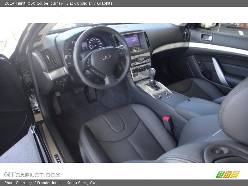 Black Obsidian / Graphite 2014 Infiniti Q60 Coupe Journey