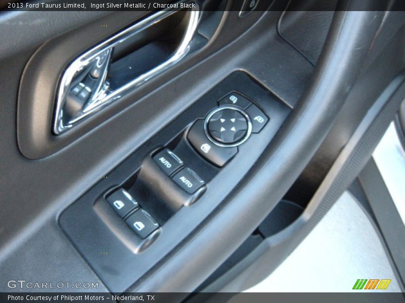 Ingot Silver Metallic / Charcoal Black 2013 Ford Taurus Limited